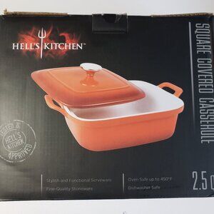 Hell's Kitchen Square Covered Casserole   - New in Bpx